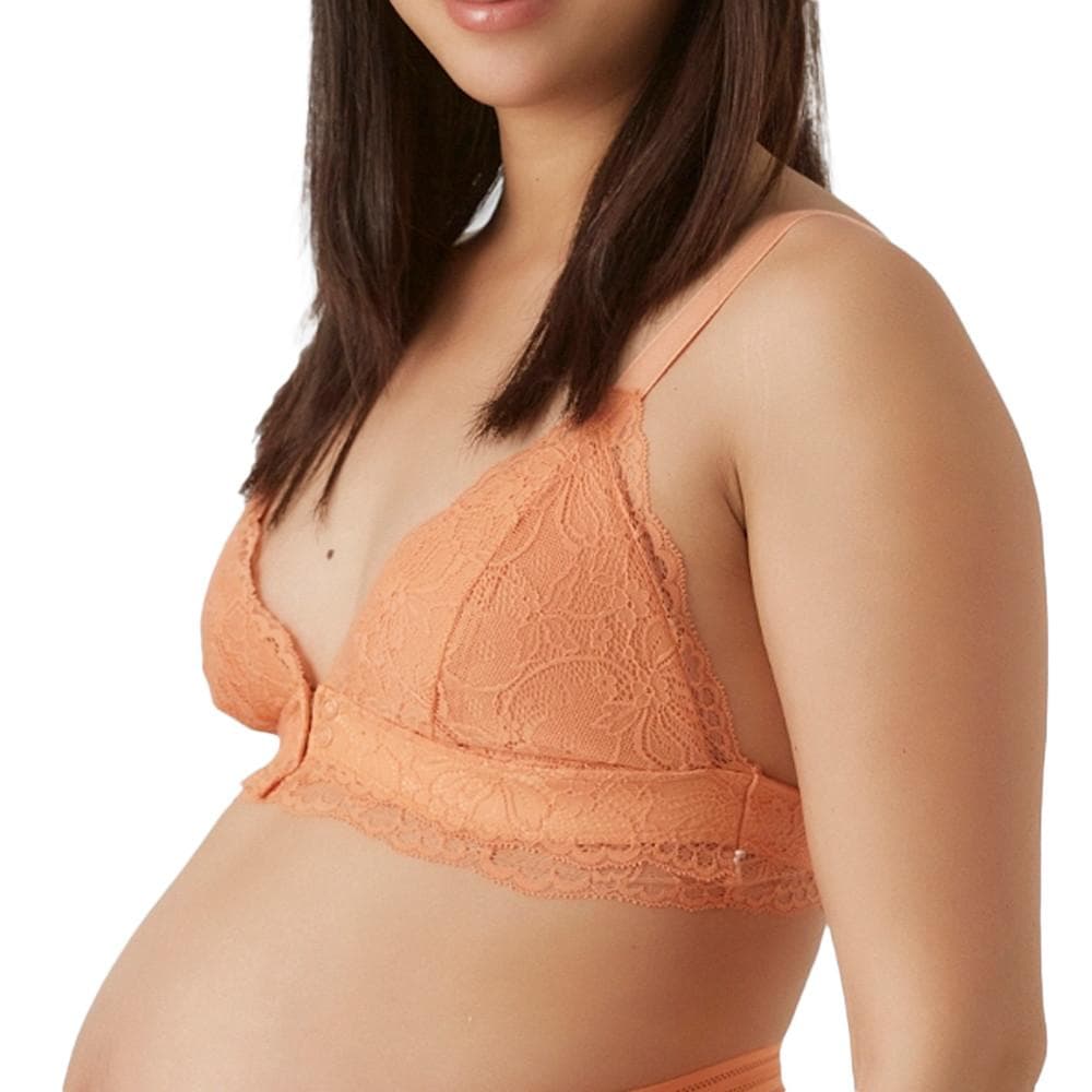 Soutien Gorge de Grossesse Orange Femme Mamalicious Zenina 1
