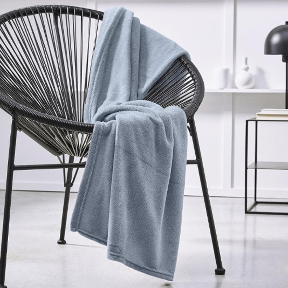 Plaid Gris Today Moelleux 125x150 2