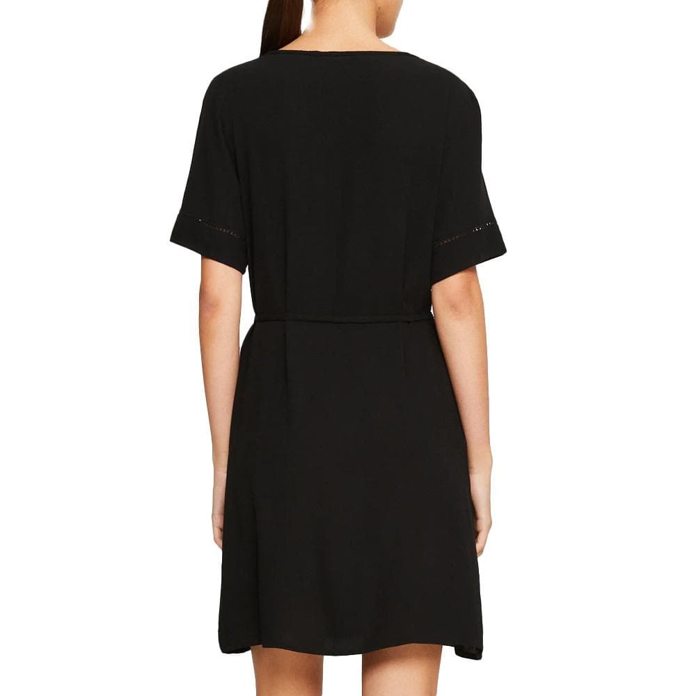 Robe Noir Femme Vila Detail 2