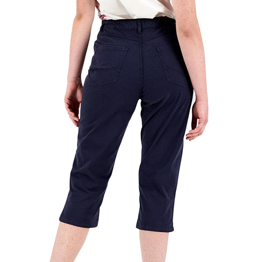 Pantacourt Corsaire Marine Femme TBS SANTACOR 2