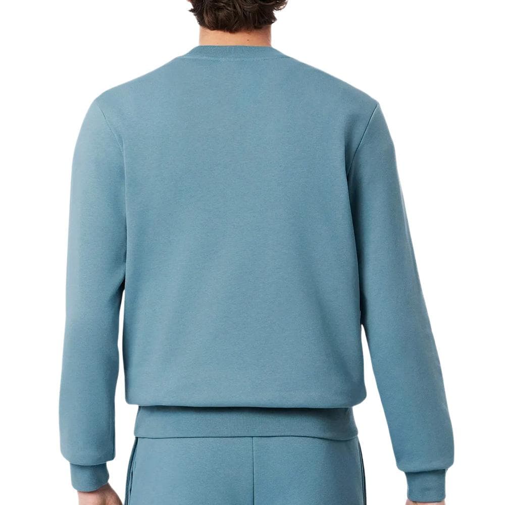 Sweat Bleu Canard Homme Lacoste SH9608 2