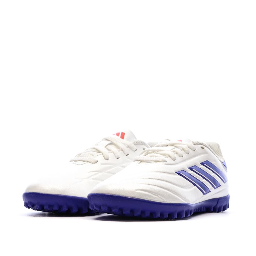 Chaussures de Futsal Blanches/Bleu Garçon Adidas Copa Pure 2 6