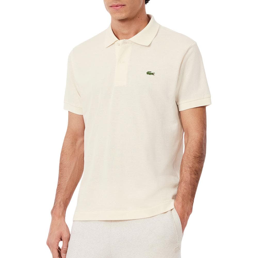 Polo Beige Homme Lacoste Slim Fit Petit 1