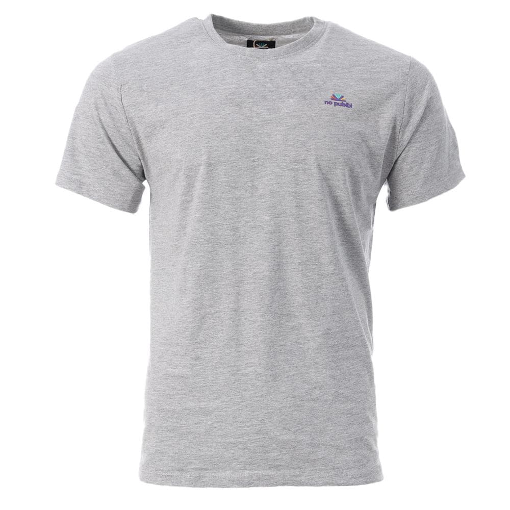 T-shirt Gris Homme No Publik Brand 1
