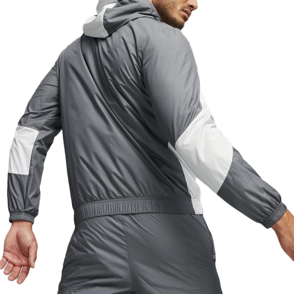 OM Veste De foot Gris/Blanc Homme Puma 2023/24 2