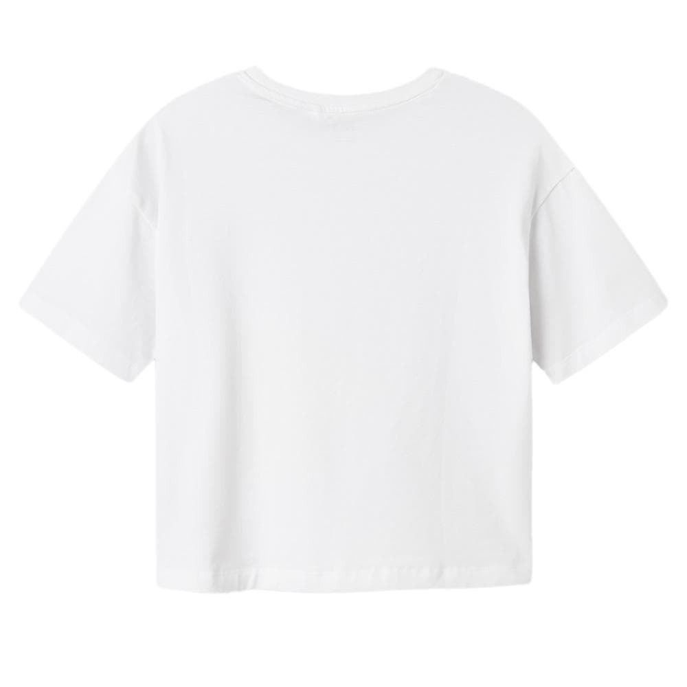 T-Shirt Blanc Fille Name it Fjixa 3