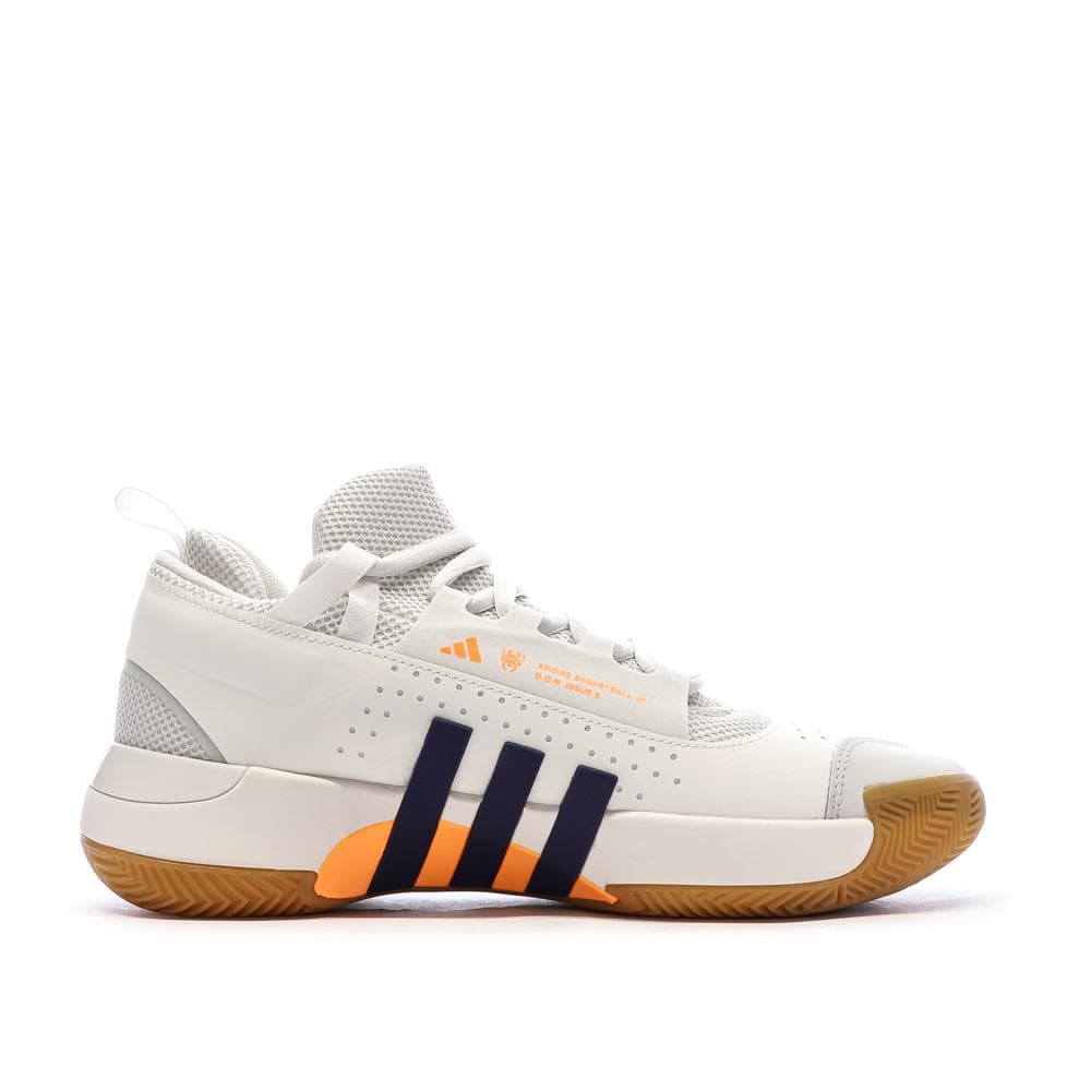 Chaussures de Basketball Blanches/Violettes Homme Adidas IE7799 2