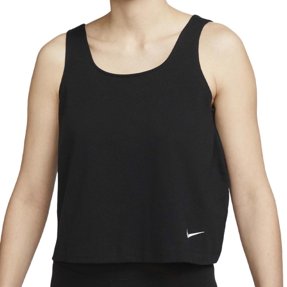 Débardeur Noir Femme Nike Nsw Jrsy 1
