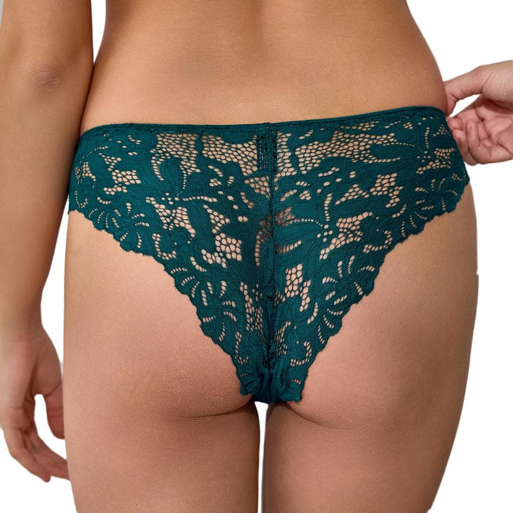 Tanga Vert Foncé Femme Les Petites Bombes Emilie 2