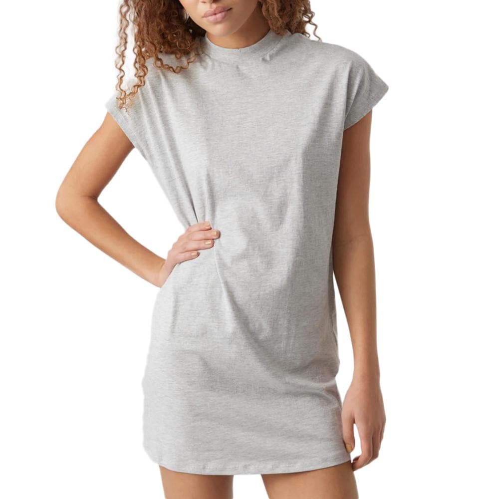 Robe T-Shirt Grise Femme Vero Moda Turtle 1