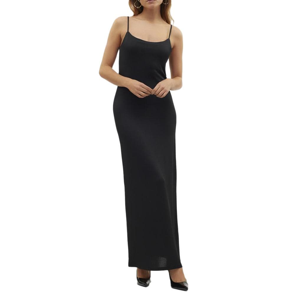 Robe Moulante Noir Femme Vero Moda Kanva Ankle 1