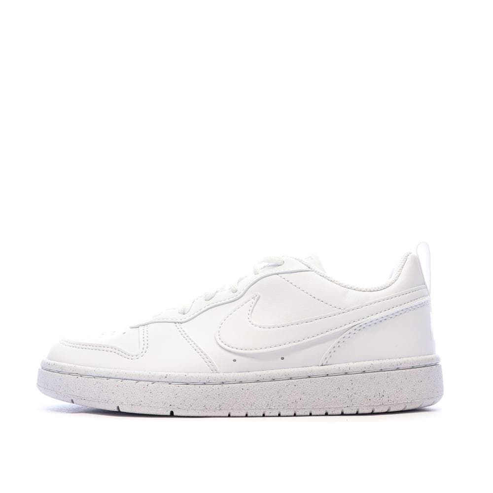 Baskets Blanches Garçon/Fille Nike Court Borough 1