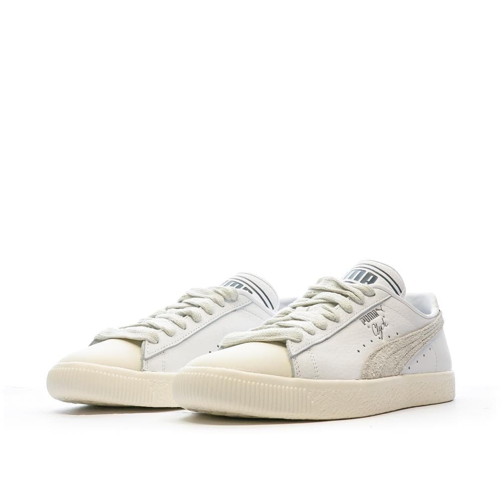 Baskets Blanc/Gris Homme Puma Clyde Q3 Rhuigi 6