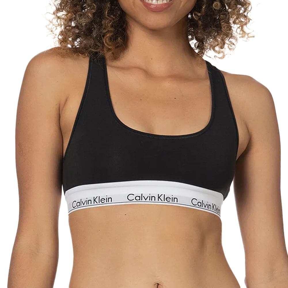Brassière Noir Femme Calvin Klein Jeans Unlined 0000F3785E 1