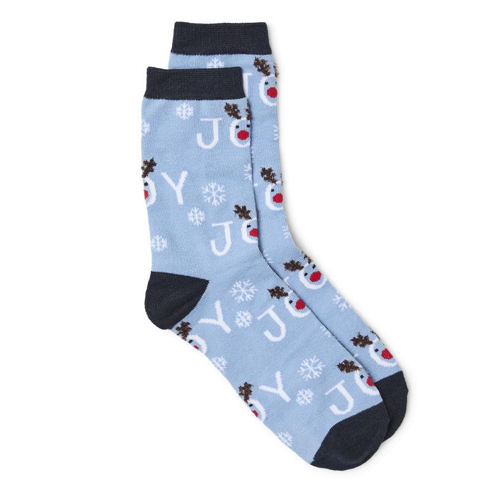 Chaussettes Bleu Femme Vero Moda Flocons 1