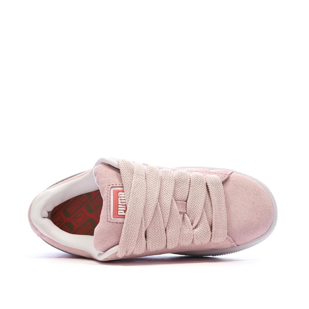 Baskets Rose Fille Puma Suede Xl Jr 4