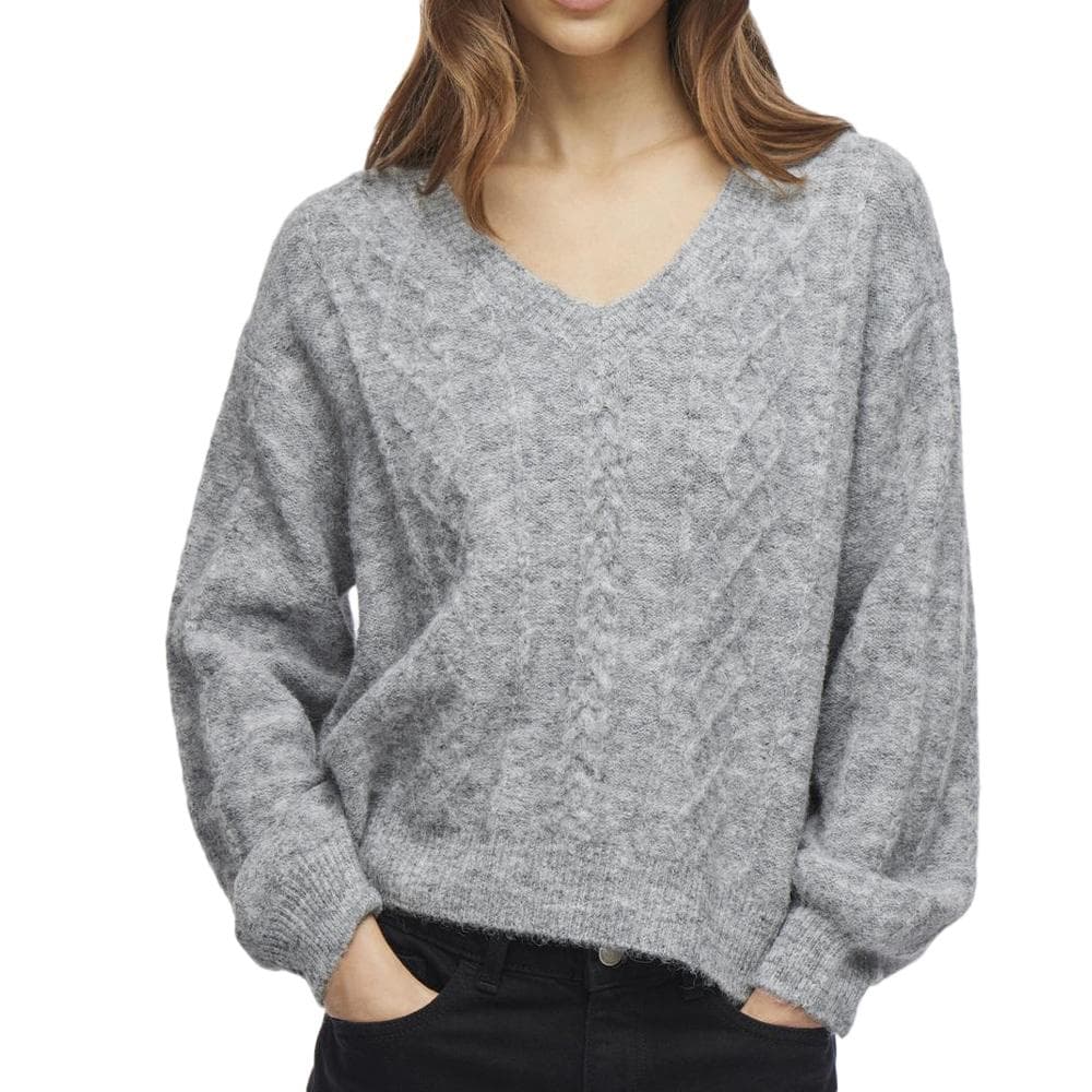 Pull Gris Femme Vila Sally 1