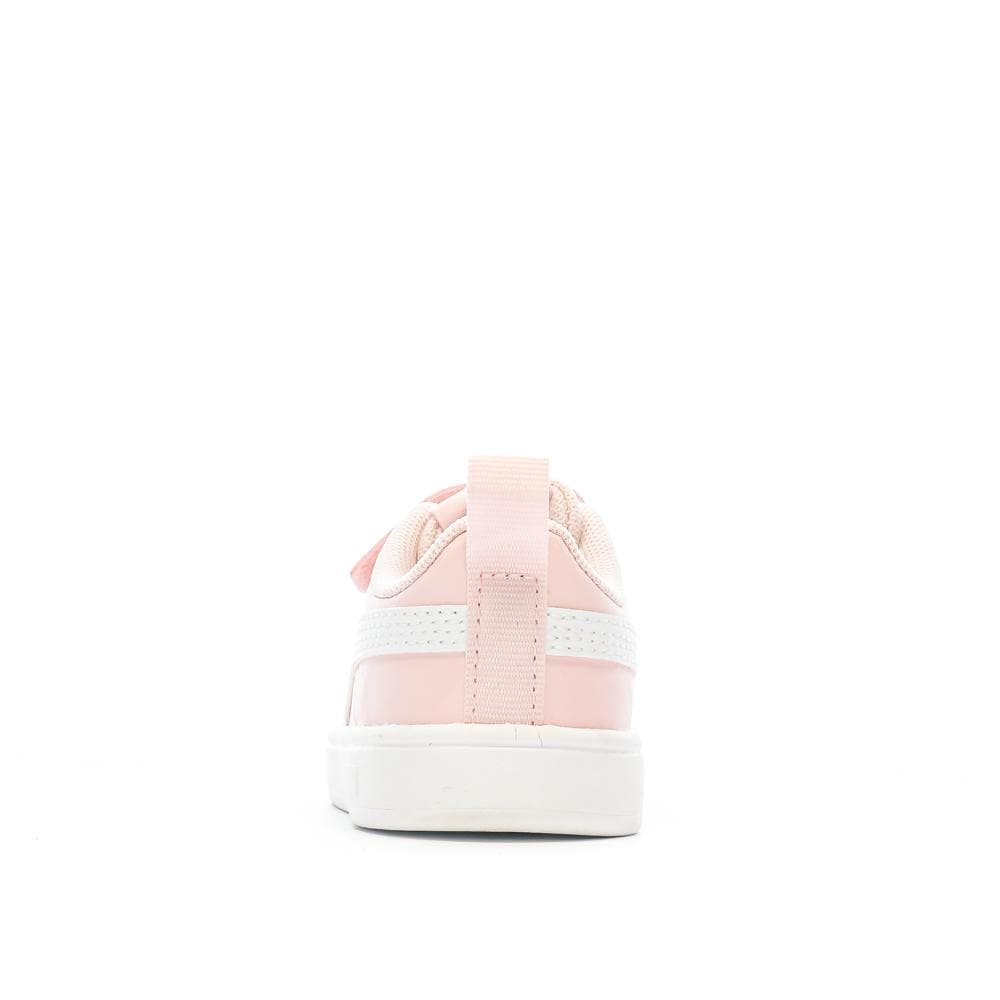Baskets Rose/Blanche Fille Puma Rickie 3
