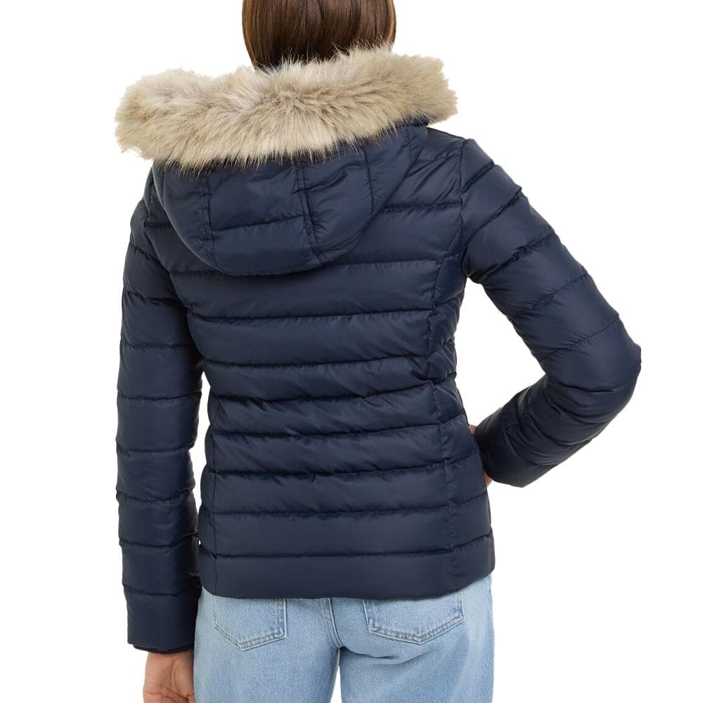 Doudoune Marine Femme Tommy Hilfiger Basic Hooded 2