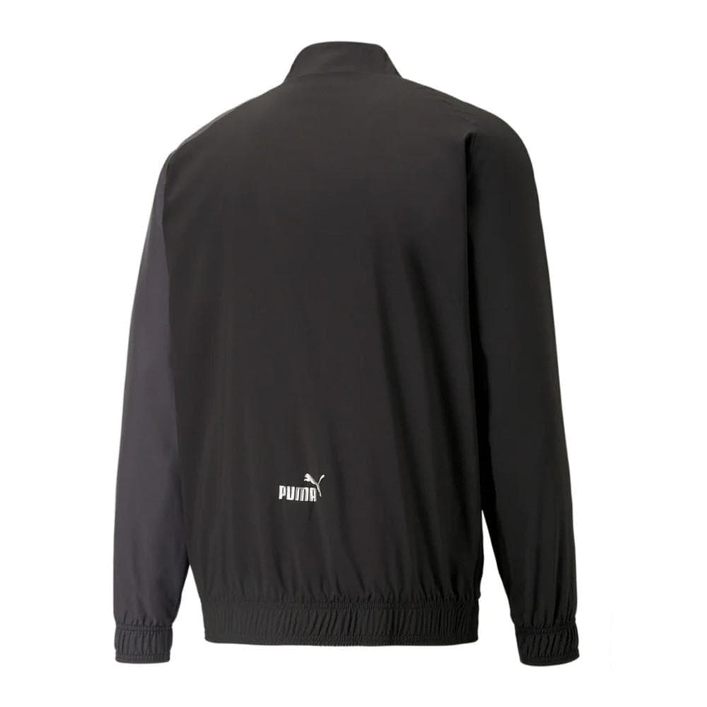 OM Veste Noir-Gris Homme foot Puma 2022/23 2