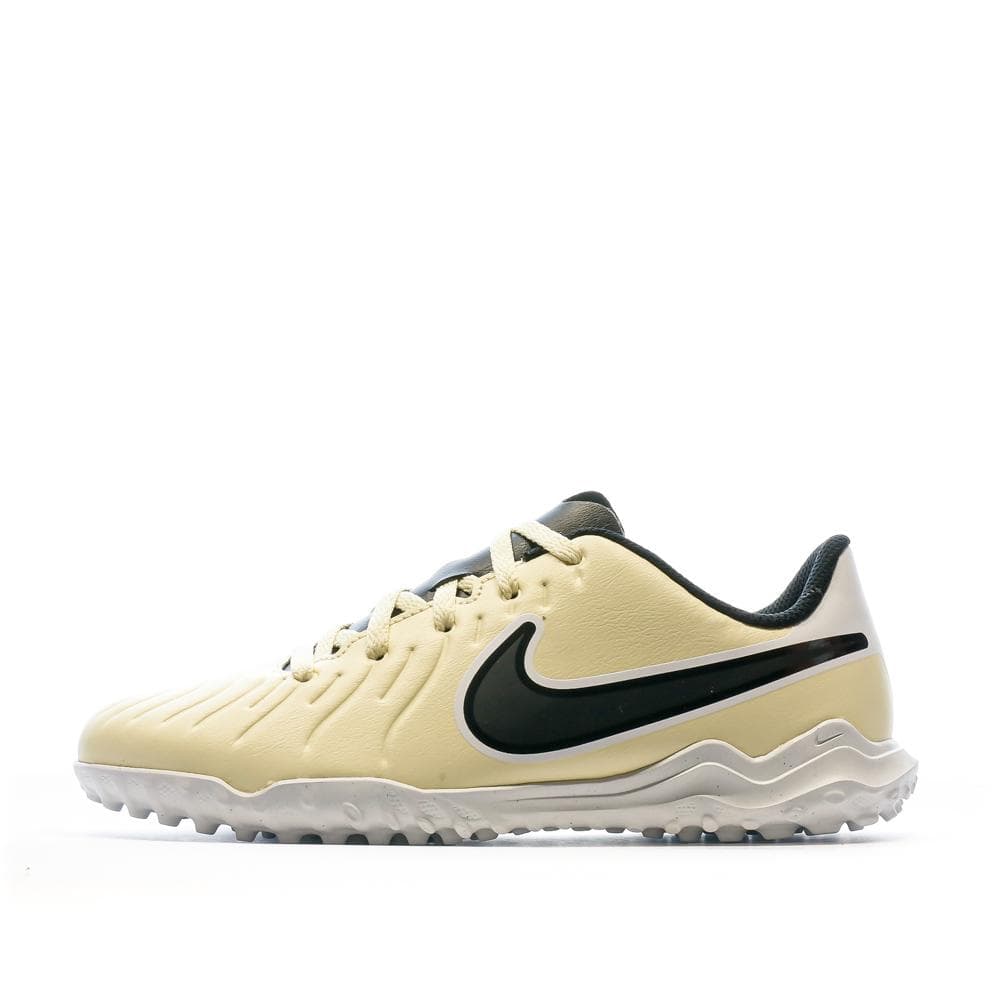 Chaussures de Football Blanc/Jaune Garçon Nike Legend 10 Club 1