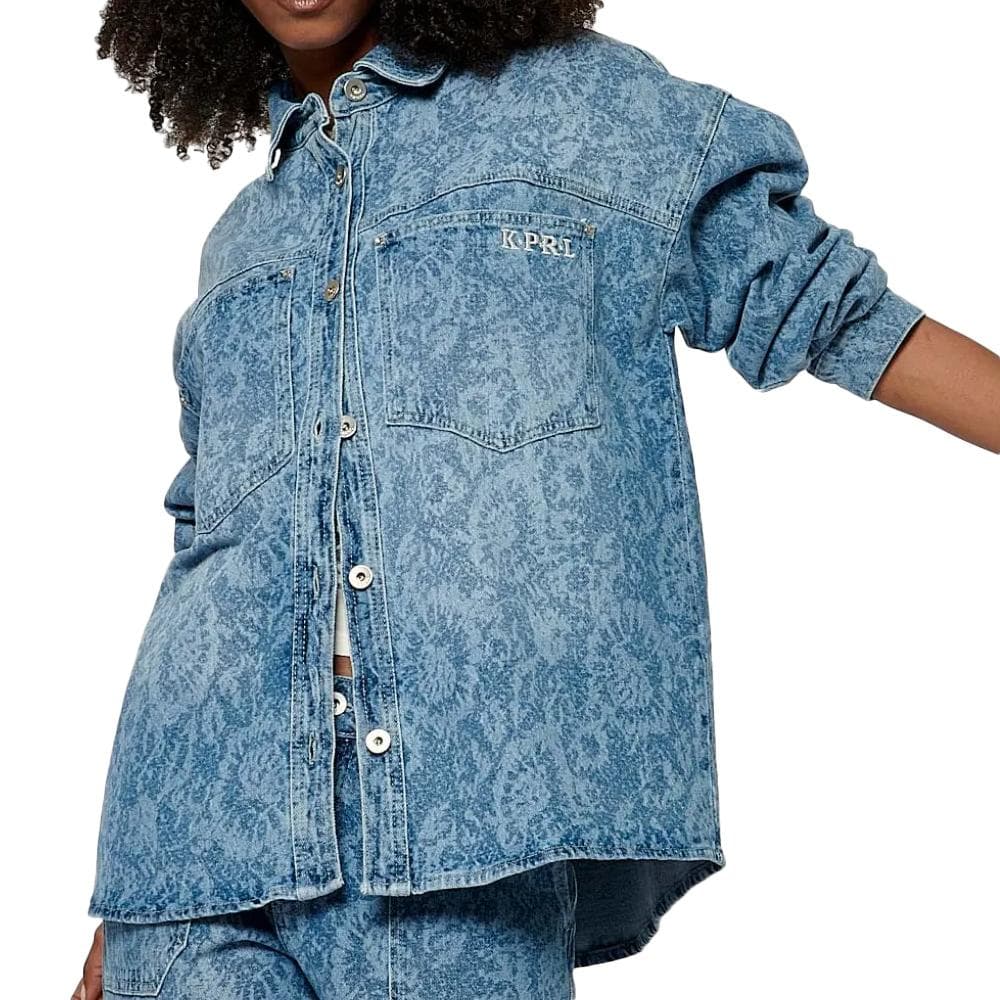 Chemise Bleu Femme Kaporal BIVA 1
