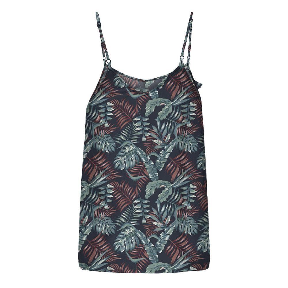 Débardeur Noir/Vert Femme Only Selina 1