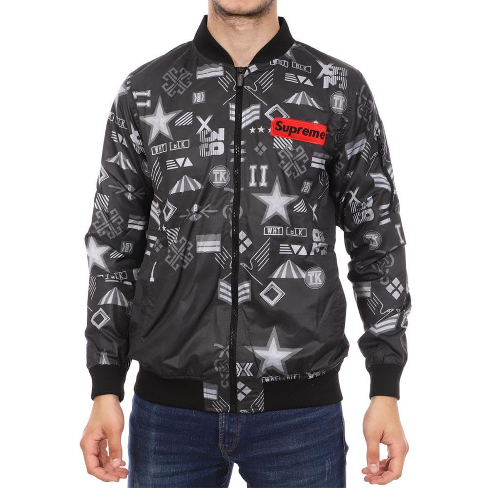 Veste Noire Homme Supreme Grip Scream 1