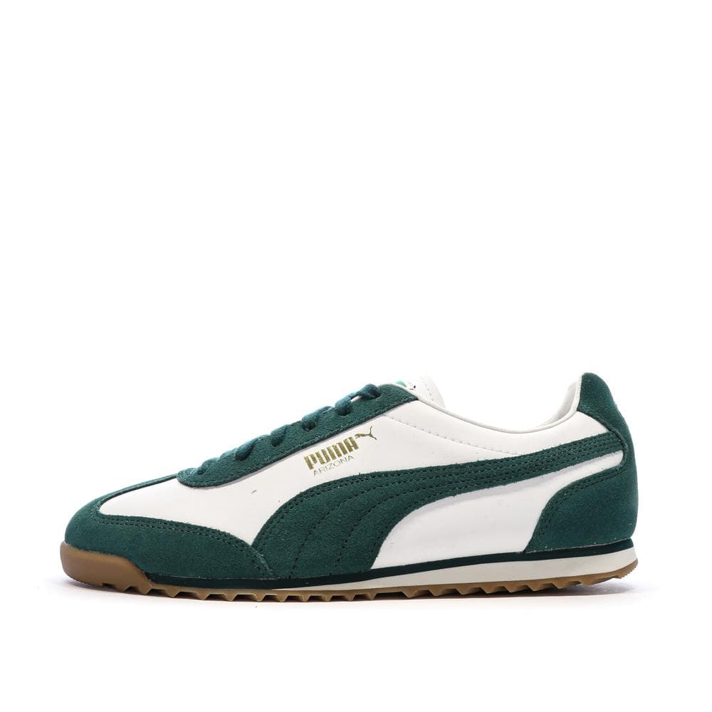 Baskets Blanches/Vertes Homme Puma Arizona Retro 1