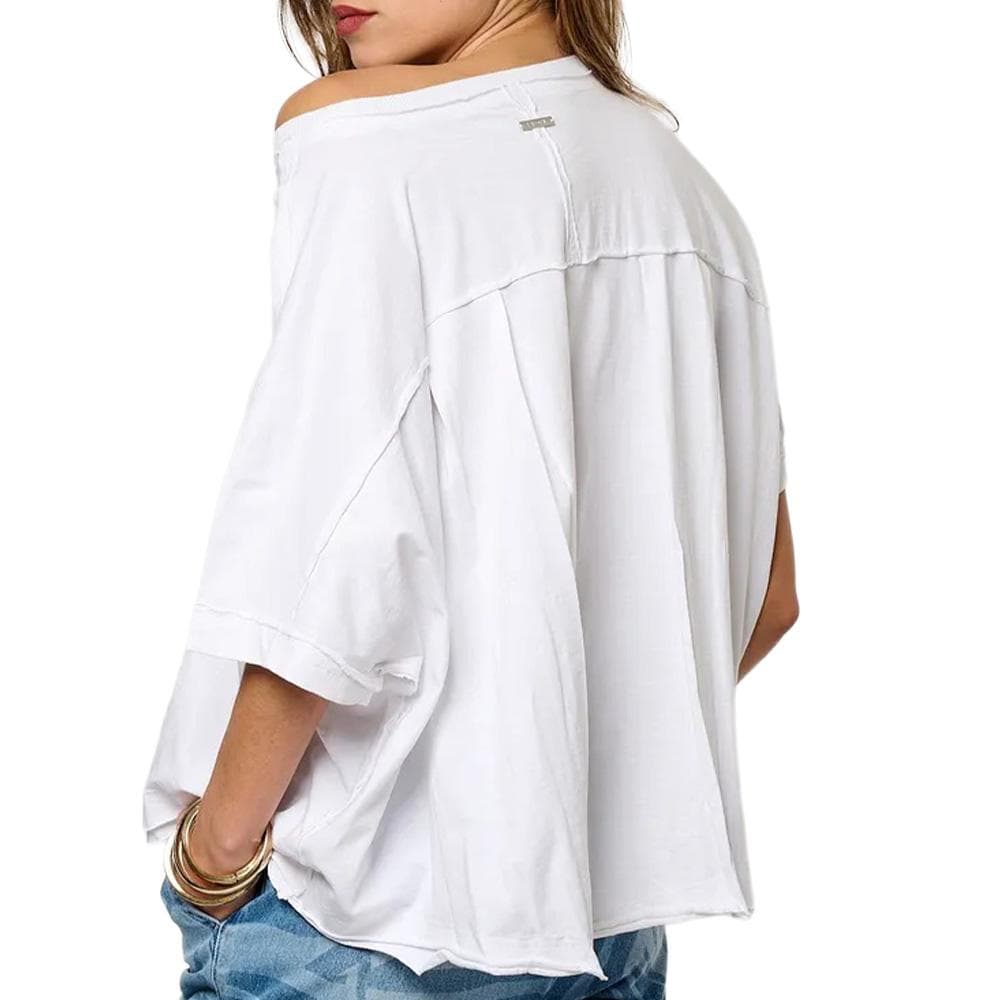 T-shirt Blanc Femme Kaporal Vison 2