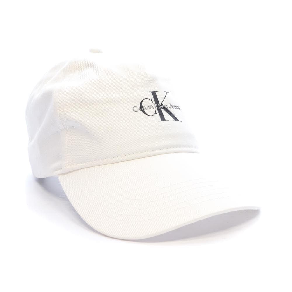 Casquette Blanche Homme Calvin Klein Jeans Monologo Printed 2
