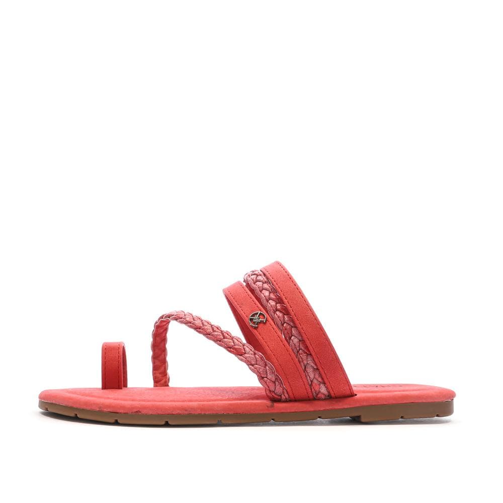 Sandales Rouge Femme Chattawak TIFA 1