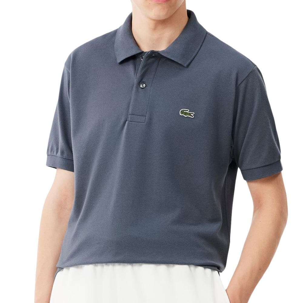 Polo Gris Bleuté Homme Lacoste L1212 1