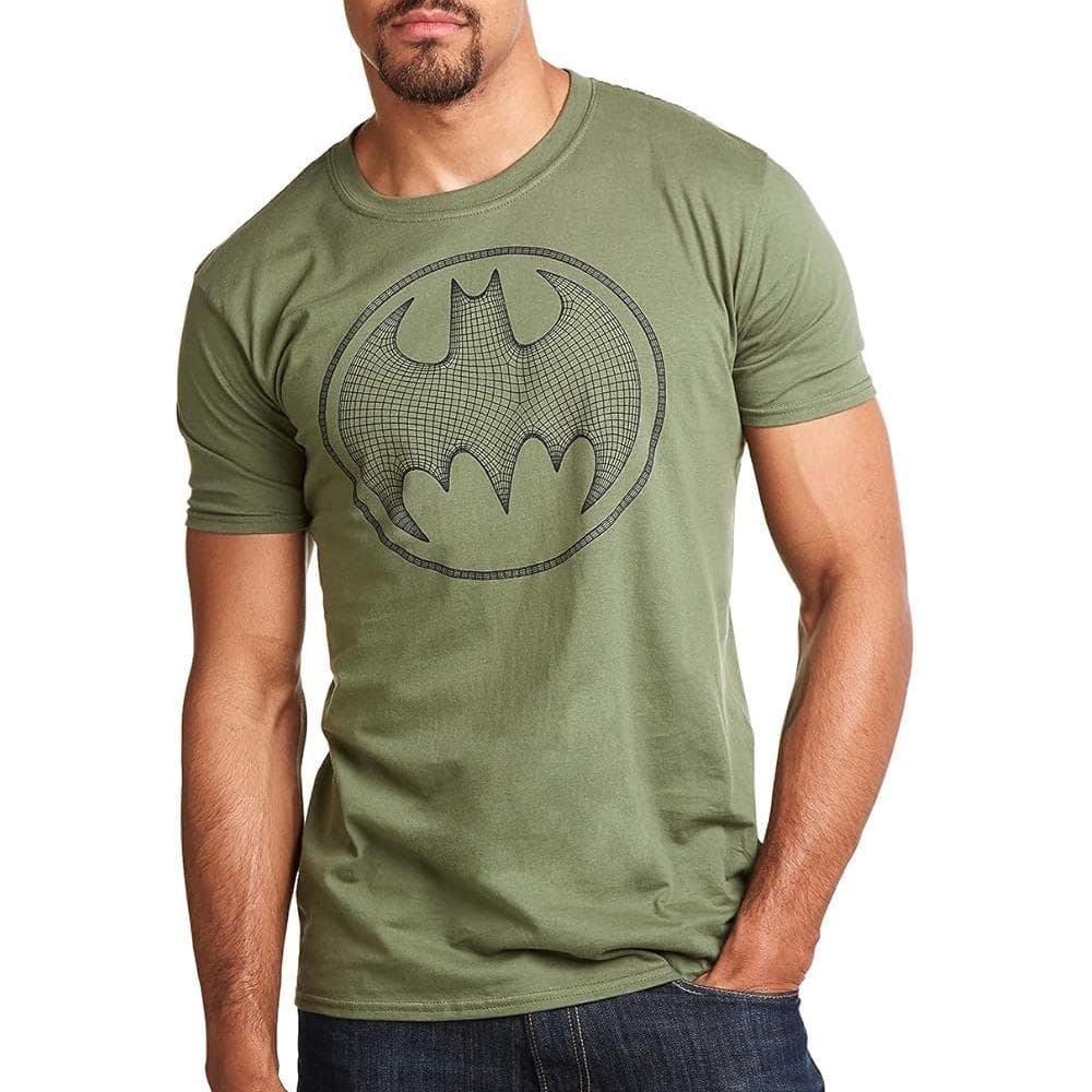 T-Shirt Vert Homme Dccomics Batman 1