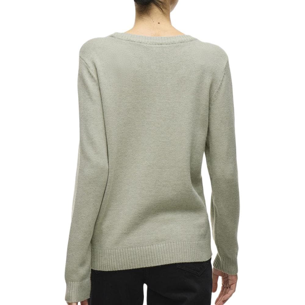 Pull Vert Pale Femme Vila Viril 2