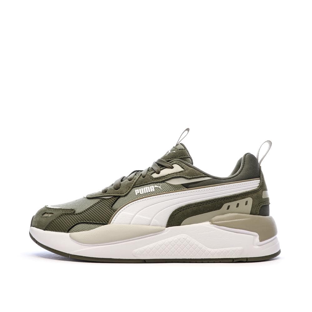 Baskets Blanches/Kaki Homme Puma X-ray 3 S 1