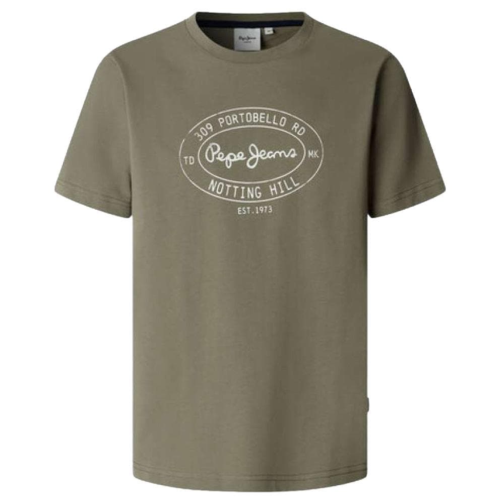 T-Shirt Kaki Homme Pepe jeans Originals 1