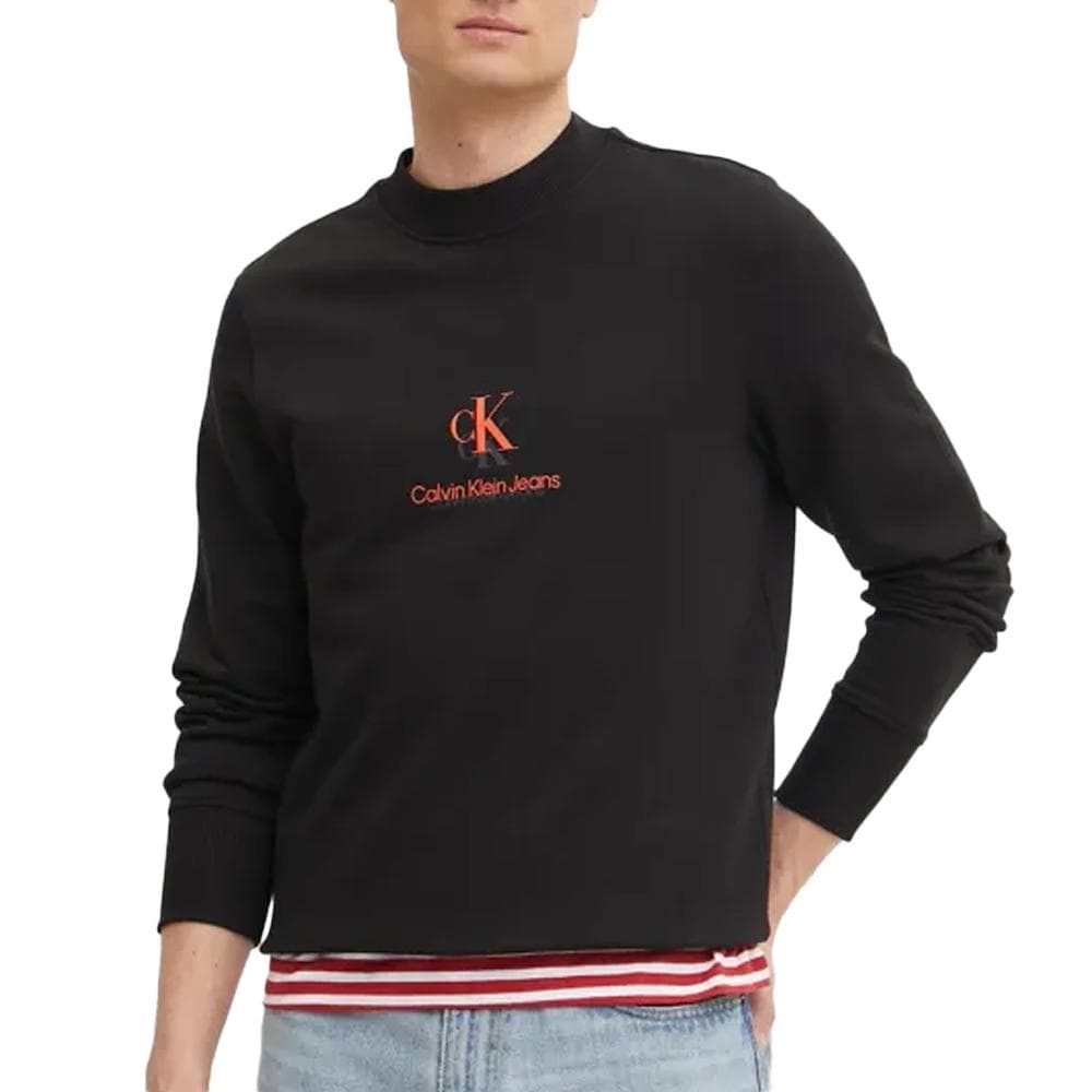 Sweat Noir Homme Calvin Klein Jeans Shadow 1