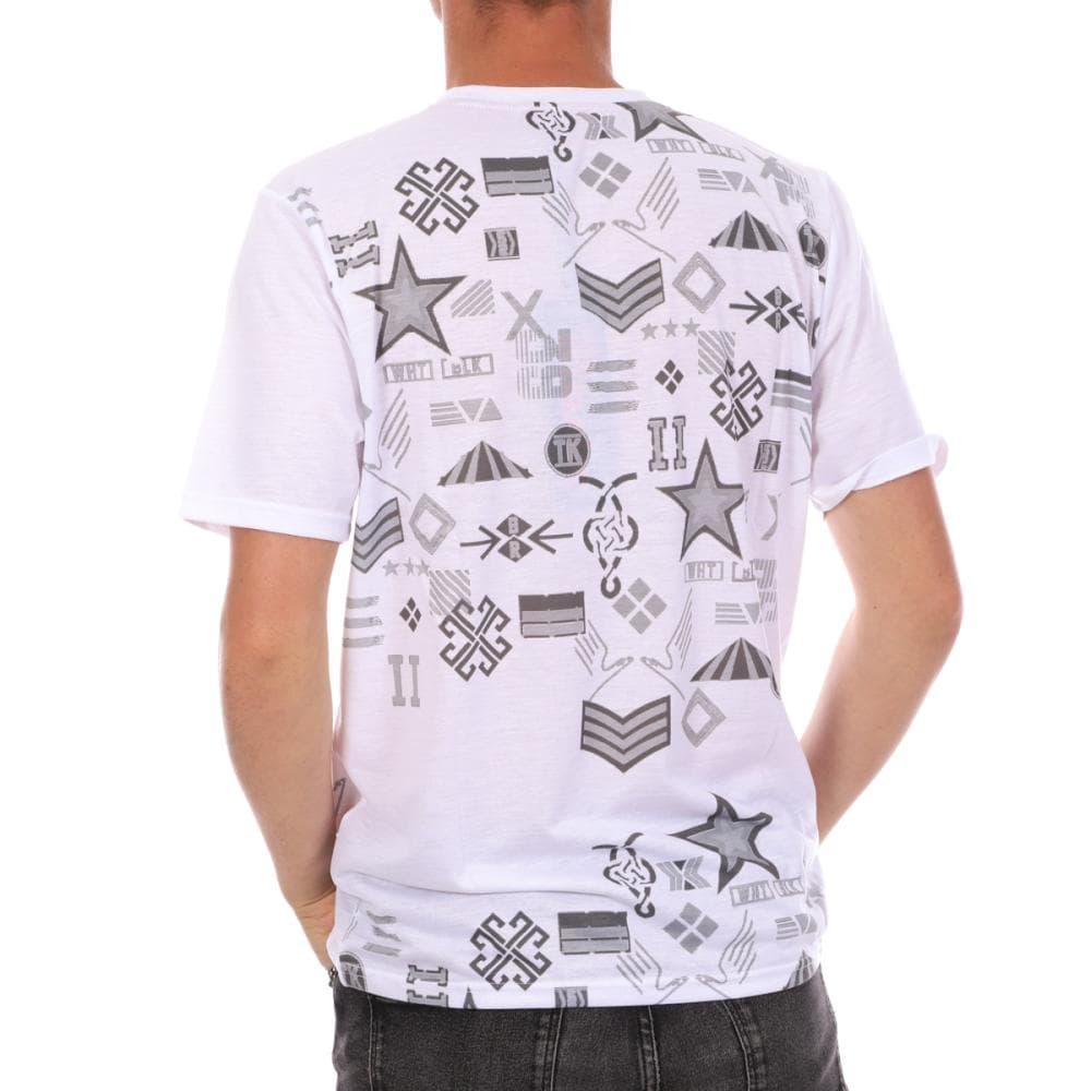 T-shirt Blanc Homme Supreme Grip Smoke 2