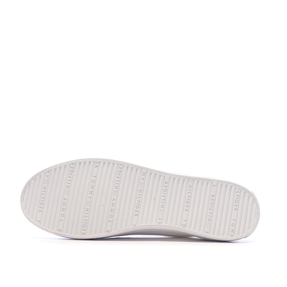 Baskets Blanches Femme Tommy Hilfiger Vulc Canvas Lace Up 5