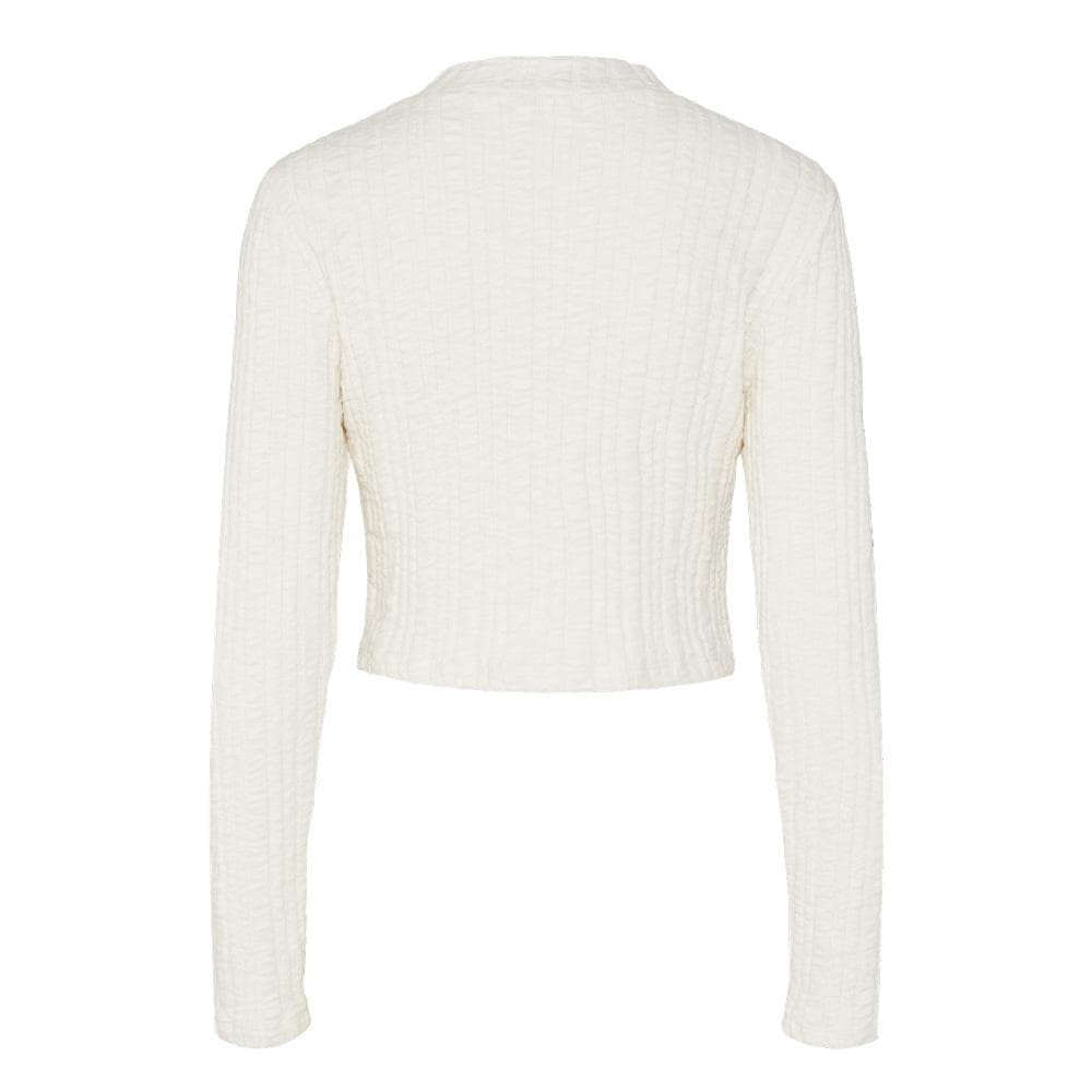 T-Shirt Beige Femme Pieces Luna 2