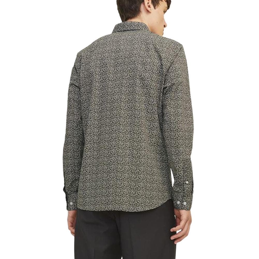 Chemise Blanche/Kaki Homme Jack & Jones Blablackpool - 2