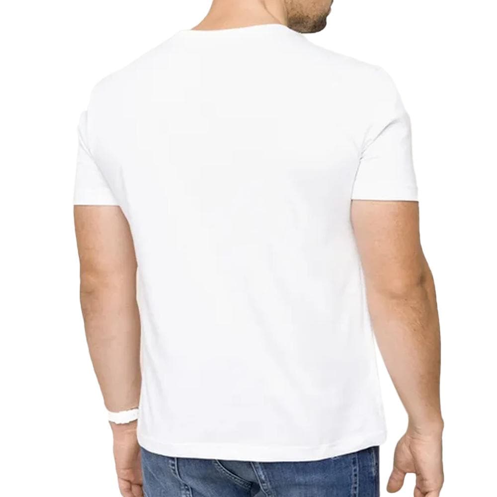 T-shirt Blanc Homme Lacoste TH7618 2