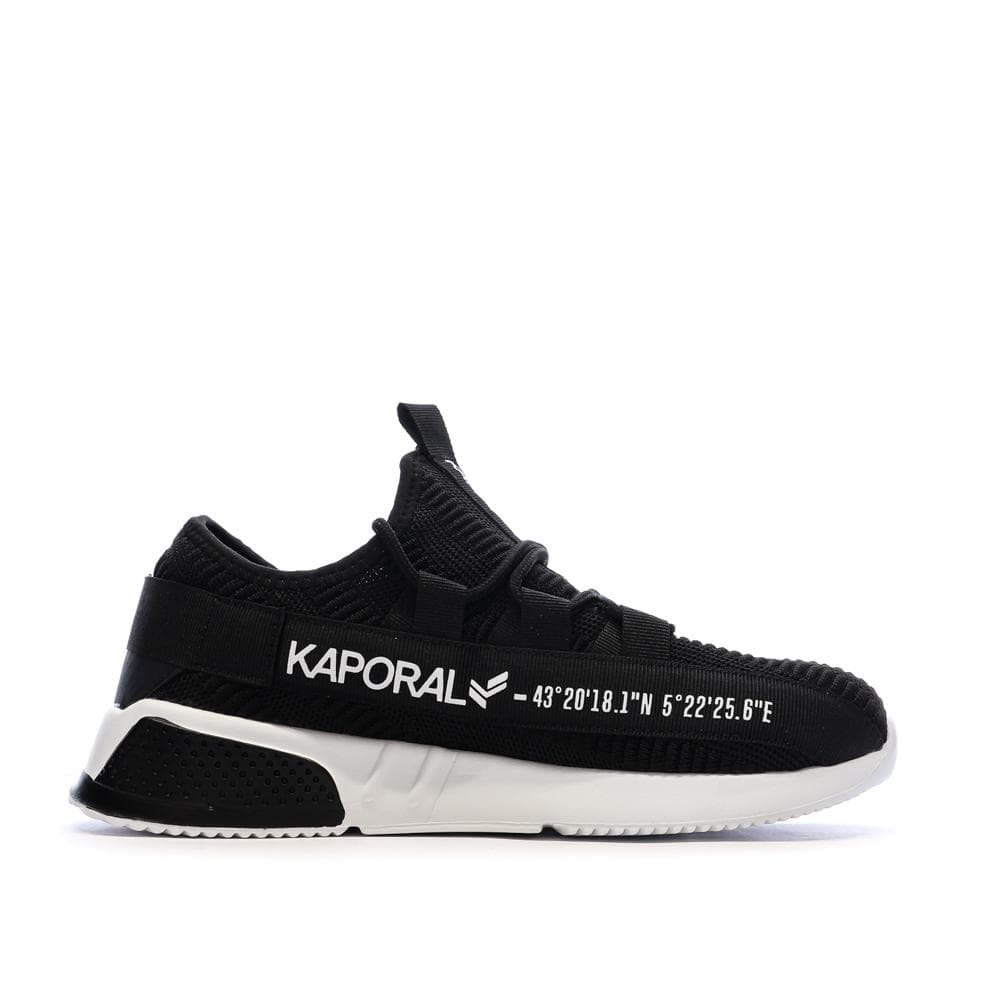 Baskets Noir/Blanc Homme Kaporal Dofino 2