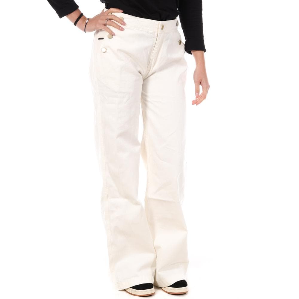 Jean Droit Blanc Femme Kaporal JAEL 1