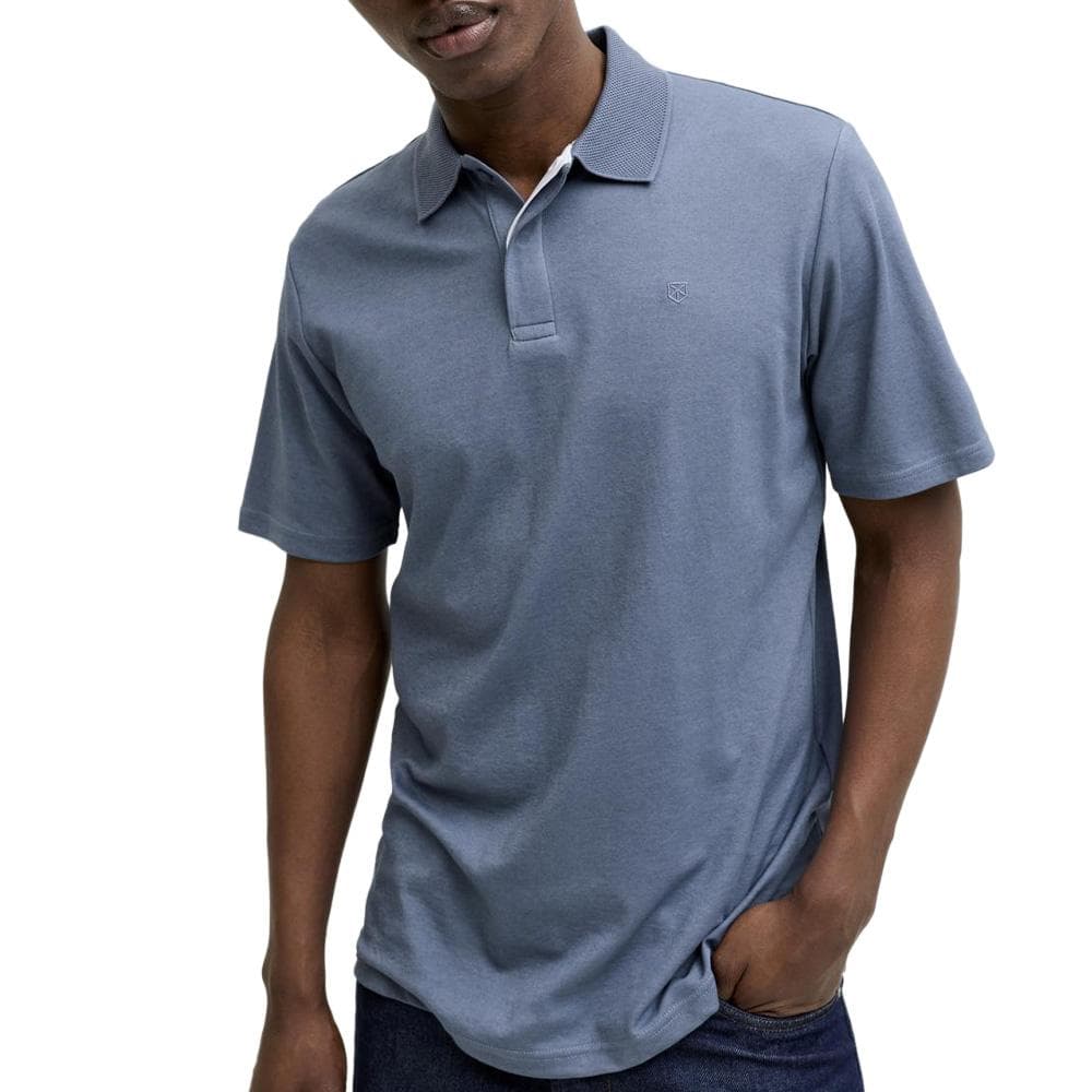 Polo Bleu Homme Jack & Jones Crodney 1