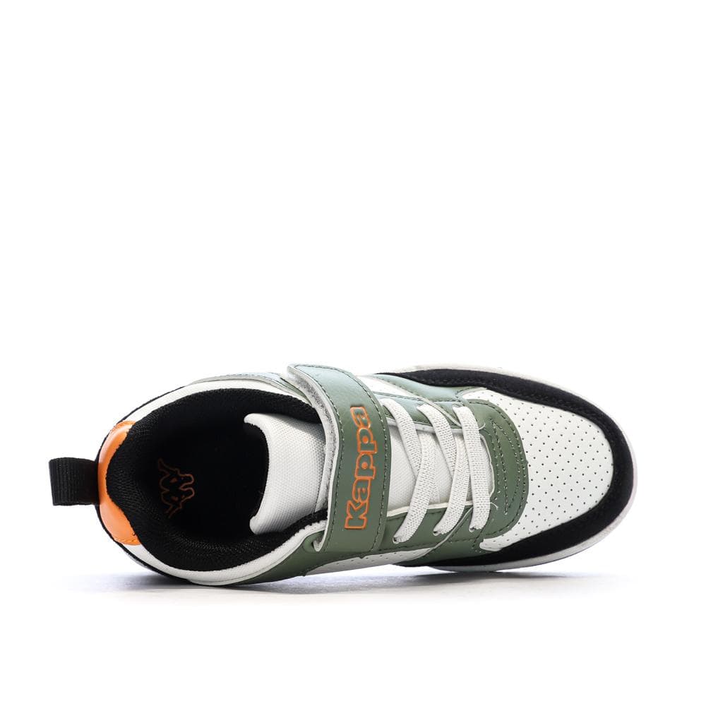 Baskets Blanches/Vertes Garçon Kappa Manis 4