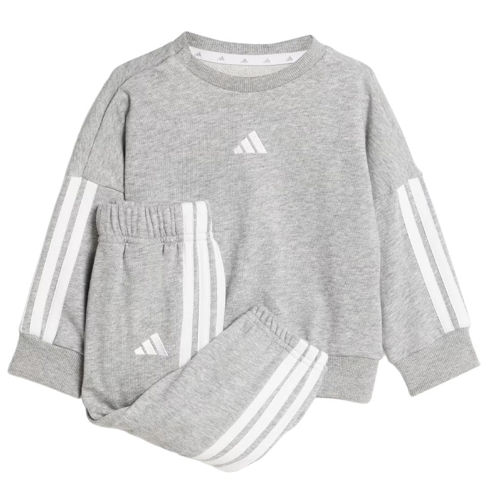 Ensemble de Survêtement Gris Garçon Adidas JV9852 1