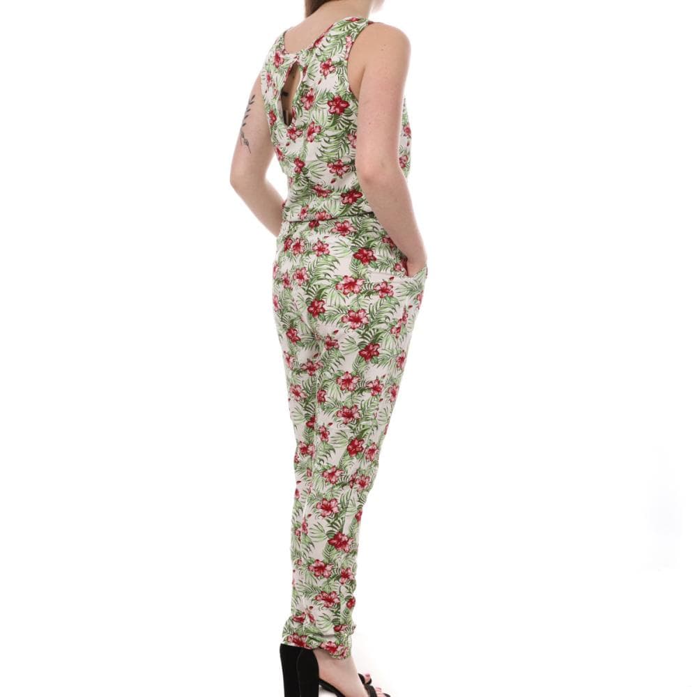 Combinaison Blanche/Fleurs Femme Vero Moda Easy 2