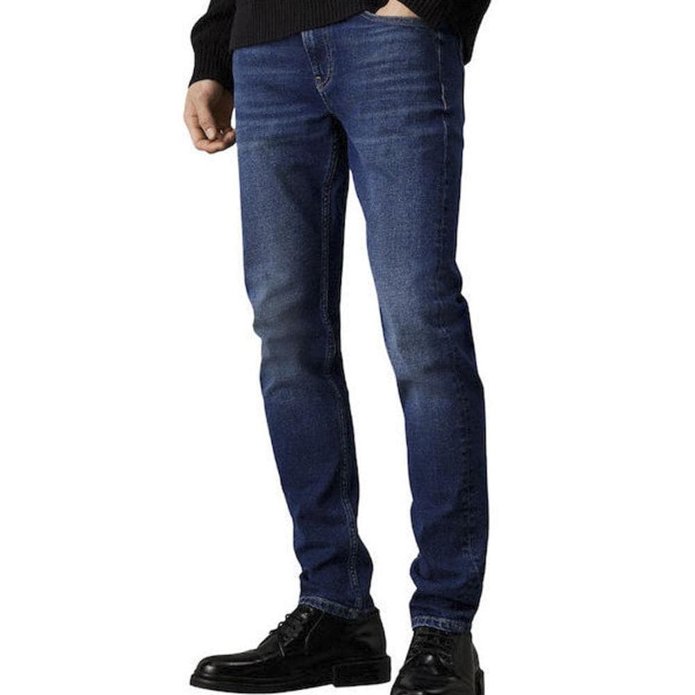 Jean Slim Bleu Homme Calvin Klein Jeans Taper 1